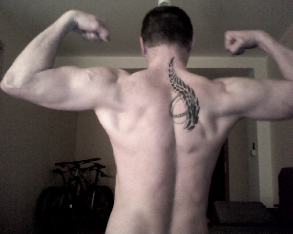 back